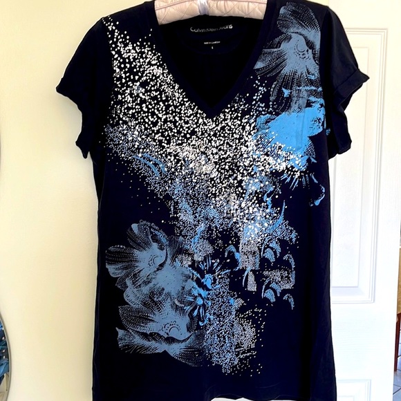 Bundle 3 pc T-Shirt Harley-Davidson Calvin Klein Jeans and Athleta - Picture 4 of 11